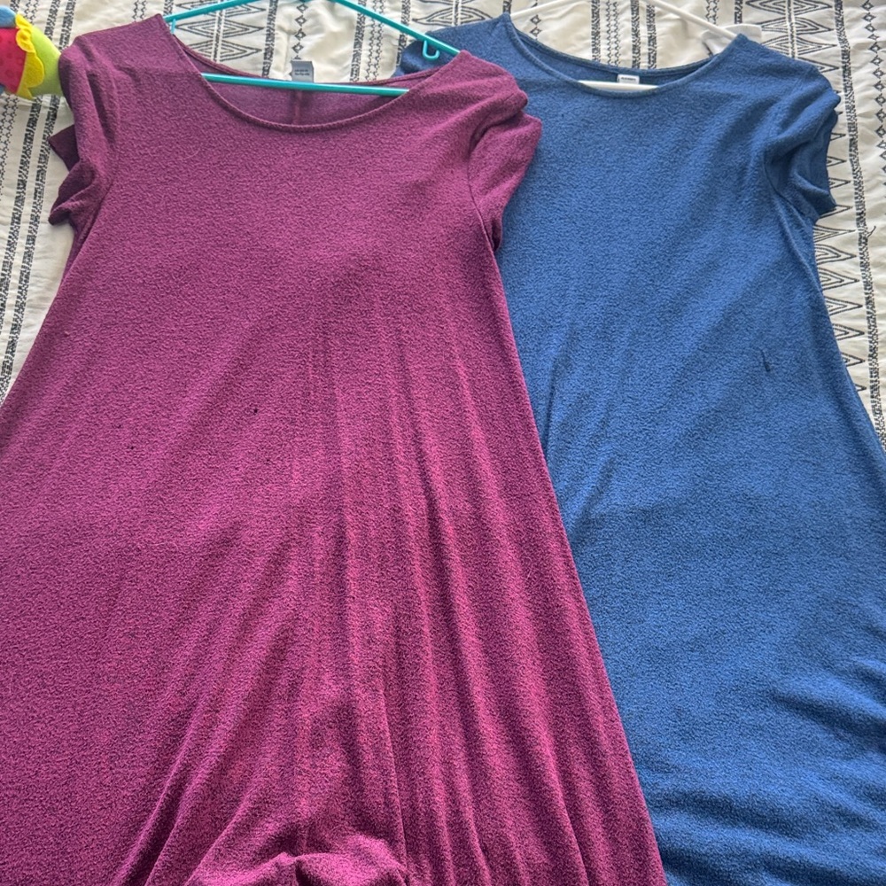 Old Navy Purple and Blue Women's Dresses